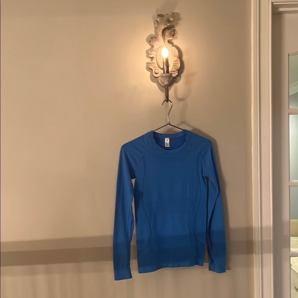 Blue Long Sleeve Shirt